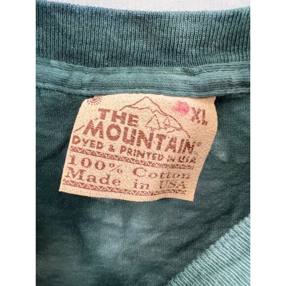 The Mountain Gorilla Cropped Graphic T-shirt Size XL Green - Picture 4 of 4